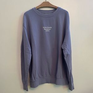 Rare Ariana Grande Sweetener Track List Crewneck